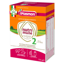 NutriMune 2 Сухо мляко за малки деца 6M+ 350гр х2 Plasmon