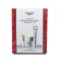Eucerin Hyaluron-Filler дневен крем SPF30 50мл + околоочен крем SPF15 15мл комплект