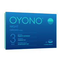Ойоно нощ/Oyono night таблетки за спокоен сън х 24 броя