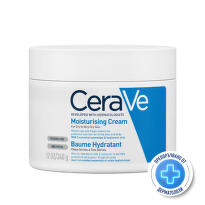 Cerave хидратиращ крем за лице и тяло, суха към много суха кожа, деца и възраст 340г.597227 /буркан/