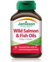 Рибено масло капсули за профилактика на сърдечно-съдови заболявания х90 Jamieson