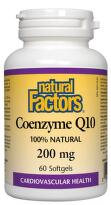Коензим Q10 капсули антиоксидант 200мг х60 Natural Factors