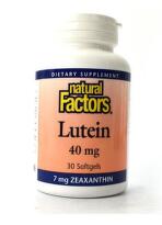 Лутеин капсули за добро зрение 40мг х30 Natural Factors