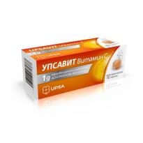 Упсавит Витамин C ефервесцентни таблетки 1000 мг х10