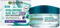 Garnier skin naturals hyaluronic aloe нощен хидратиращ гел-крем 50мл