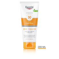 Eucerin dry touch слънцезащитен крем гел за тяло spf 30 200мл
