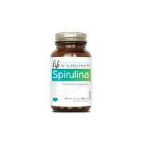 Herbamedica Spirulina Спирулина за имунната и сърдечно–съдовата система 400 мг х 60 капсули