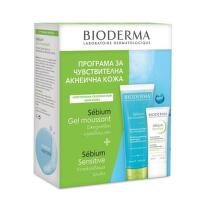 Bioderma Sebium Sensitive Крем за чувствителна кожа 30 мл + Bioderma Sebium Измиващ гел за комбинира