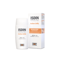Isdin Fotoultra 100 Active Unify Слънцезащитен флуид с депигментиращо действие SPF50+ 50мл