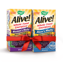 Alive Мултивитамини за жени таблетки х30 + Alive Мултивитамини за мъже таблетки х30