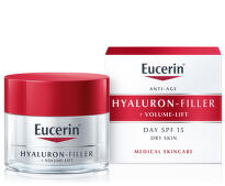 Eucerin hyaluron filler + volume lift дневен крем суха кожа 50мл