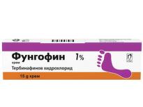 Фунгофин крем при гъбички 1% 15гр