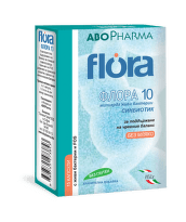 Flora 10 капсули синбиотик за повишаване на имунитета за възрастни х15 Abopharma