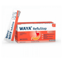 Waya RefluStop саше за лечение на гастроезофагеален рефлукс х14