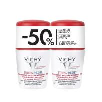 Vichy stress resist дезодорант рол-он ефект 72ч.50мл.х2 324711 Промо