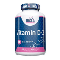 Витамин D3 капсули за здрави кости 4000IU х100 Haya labs