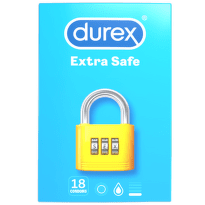 Презервативи durex extra safe x18