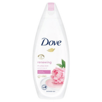 Dove Renewing Peony and Rose Oil Подхранващ душ-гел за тяло с екстракт от божур 250 мл