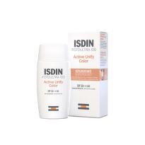 Isdin Fotoultra 100 Active Unify Color Слънцезащитен флуид с депигментиращо действие SPF50+ 50мл