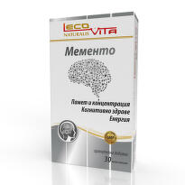 Мементо капсули за памет и концентрация  Х 30 Lecovita
