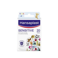 Hansaplast sensitive пластири с животни х 20