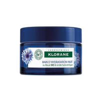 Klorane cornflower нощна аква маска за интензивна хидратация при уморена кожа с органична синя метли