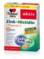 Doppelherz Цинк + Хистидин и витамин  С таблетки за имунитет х30