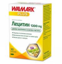 Лецитин таблетки за нормални нива на холестерола 1200мг х30 Walmark