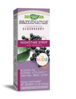 Самбукус Night time сироп за подсилване на имунитета и при безсъние за деца  х120мл