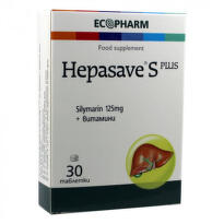 Хепасейв S плюс таблетки за черен дроб и жлъчка х30 Ecopharm