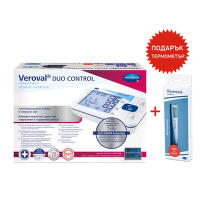 Veroval Duo control M апарат за кръвно налягане + Thermoval Standart термометър Hartmann