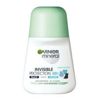 Garnier deo invisible bwc clean cotton рол он 50мл