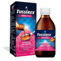 Тусирекс Сироп за бързо облекчение на всякакъв тип кашлица 120 мл.